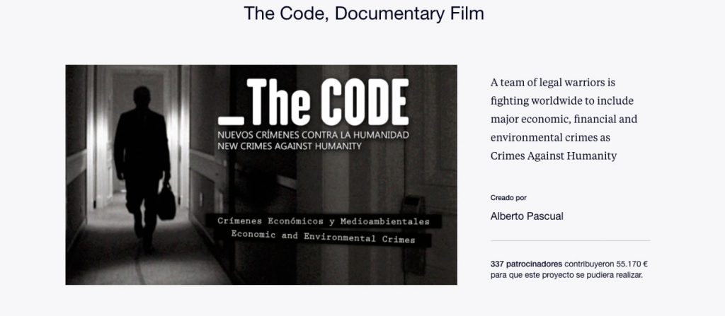 The Code en kickstarter